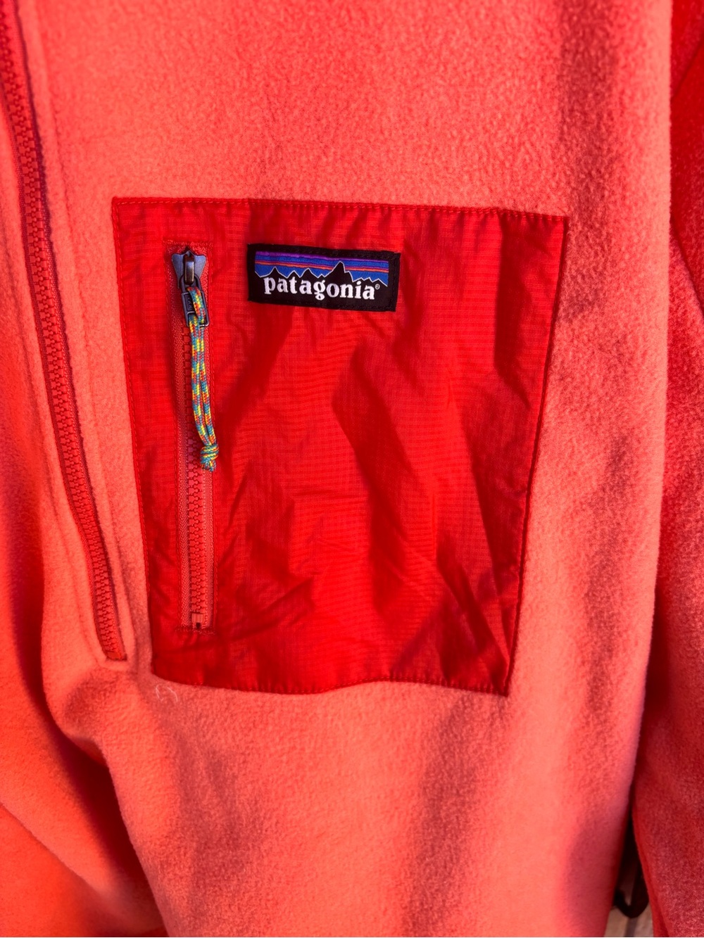 Patagonia Coral Pink Fleece Jacket - Picture 4 of 7